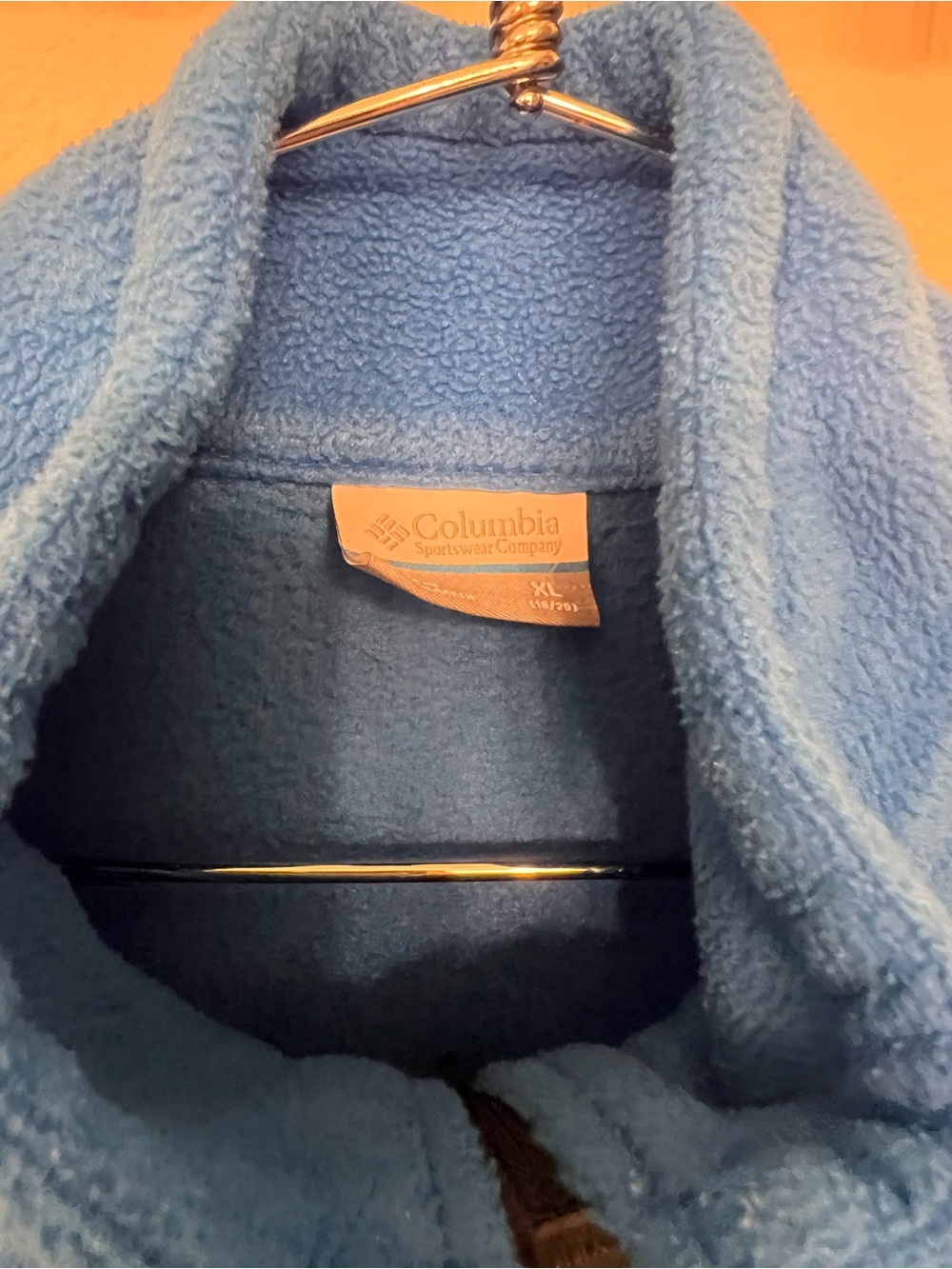 Columbia Blue Full-Zip Fleece Jacket - Picture 2 of 3